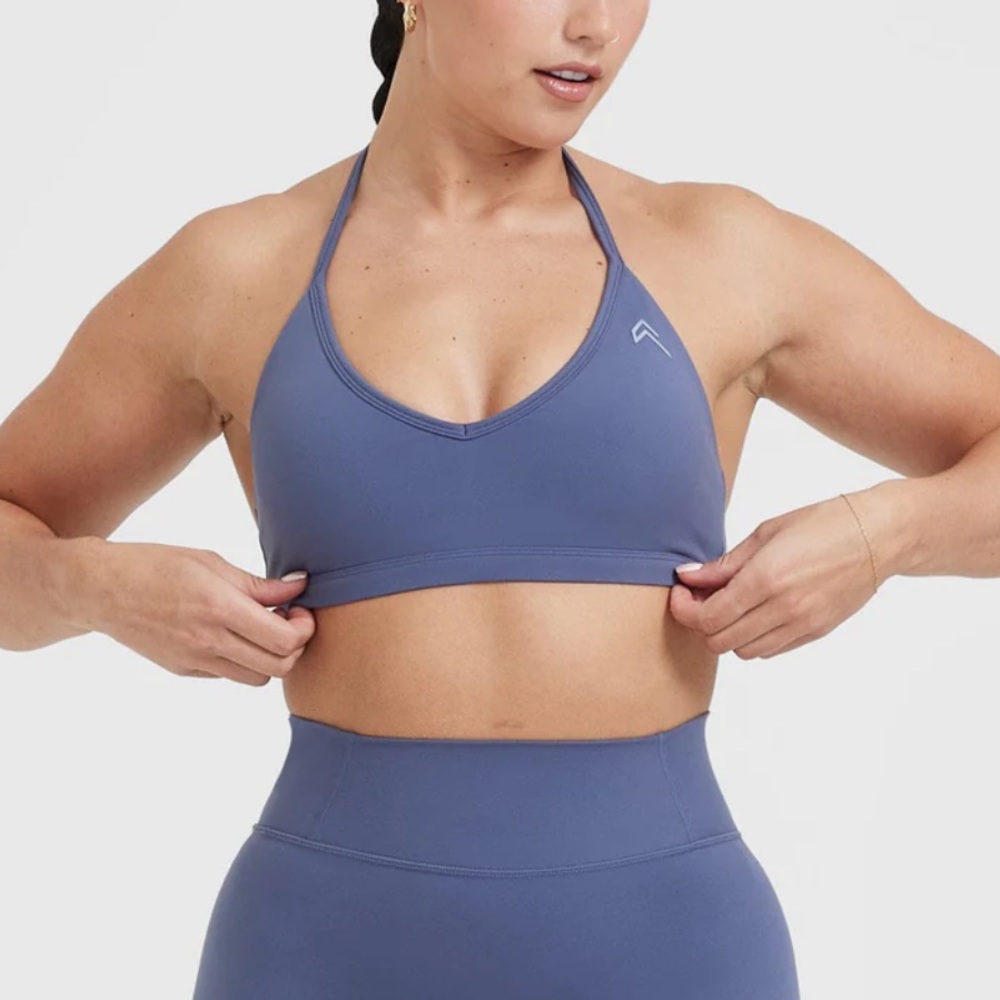 Oner Active Timeless Strappy Bralette in Slate Blue